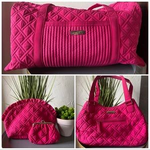 Vera Bradley Travel Set (4-piece)